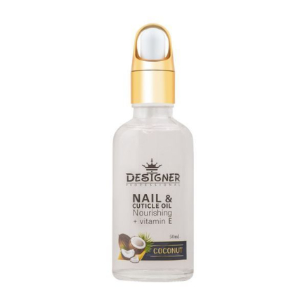 Олія для кутикули 50 мл. (Кокос №12) - Nail&Cuticle oil від Designer