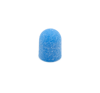 Ковпачки абразиву для педикюру, 13*19 мм #100, blue 1 шт.