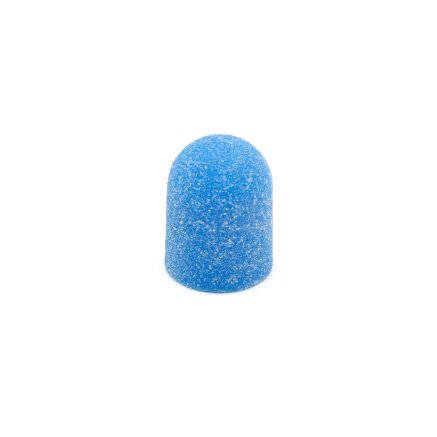 Ковпачки абразиву для педикюру, 13*19 мм #100, blue 1 шт.