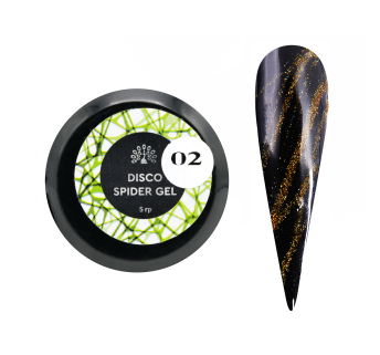 Гель паутинка Disco Spider Gel, 5 гр, 02