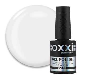 База камуфлирующая для гель-лака Oxxi Professional Cover Base Coat 005 молочно-белый. 10 мл (2000105035936)