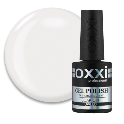 База камуфлирующая для гель-лака Oxxi Professional Cover Base Coat 005 молочно-белый. 10 мл (2000105035936)