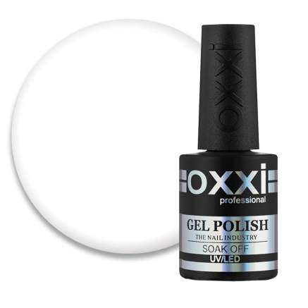 Гель-лак Oxxi Professional 340 холодный белый. 10 мл (2100994233199)