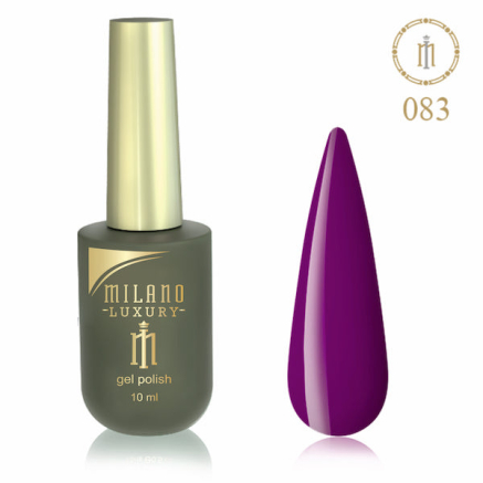 Гель лак MILANO LUXURY 10 мл № 083 (Виноградный нектар)
