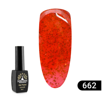 Гель лак Sexy Red, 8 мл Global Fashion 662