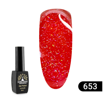 Гель лак Sexy Red, 8 мл Global Fashion 653