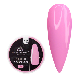 Гель-краска повышенной плотности, Solid color gel 5 гр, 12