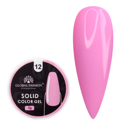 Гель-фарба підвищеної густини, Solid color gel 5 гр, 12
