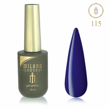 Гель лак MILANO LUXURY 10 мл № 115 (Ночной синий)