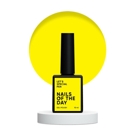 Гель-лак Nails Of The Day Lets Special Bridgerton 227 Pen жовтий 10 мл (4826438000773)