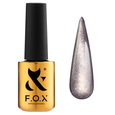 База с эффектом кошачий глаз F.O.X Base Cat Eye 003. сиреневый. 7 мл (2100994255429)