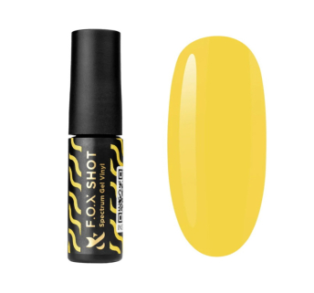 Гель-лак F.O.X Shot Spectrum Gel Vinyl 066 Innovation лимонно-желтый. 5 мл (2100994249480)