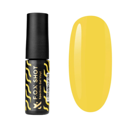Гель-лак F.O.X Shot Spectrum Gel Vinyl 066 Innovation лимонно-жовтий. 5 мл (2100994249480)