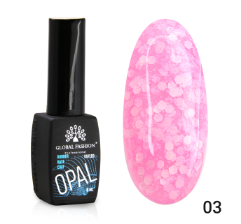 Каучуковая база Snow flakes Global Fashion 8 мл, 03