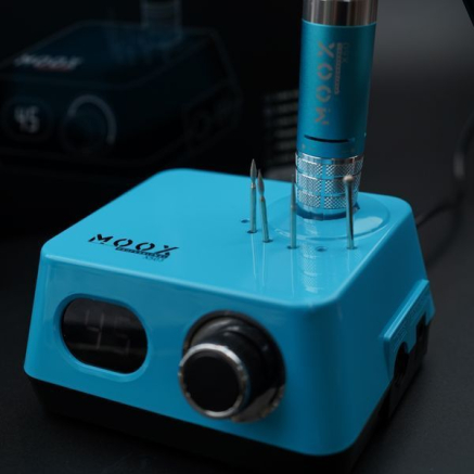 Фрезер Мокс X503 (Light blue) на 45 000 об/хв. та 70W. для манікюру та педикюру