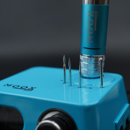 Фрезер Мокс X503 (Light blue) на 45 000 об/хв. та 70W. для манікюру та педикюру