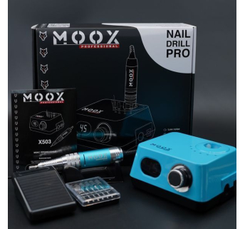 Фрезер Мокс X503 (Light blue) на 45 000 об/хв. та 70W. для манікюру та педикюру