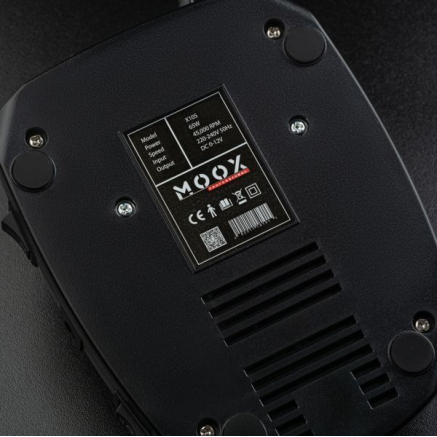 Фрезер Мокс X105 (Чорний) на 45 000 об/хв. та 65W. для манікюру та педикюру