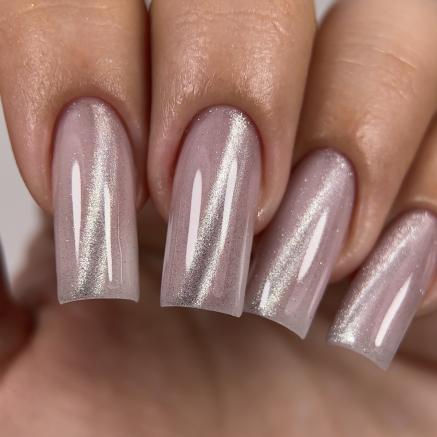 Гель-лак JOIA vegan Cat Eye 02C Rose Quartz Dust, 6 мл