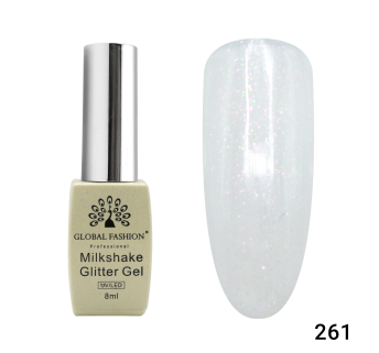 Гель лак Milkshake Glitter 8 мл, 261