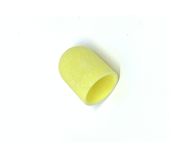 Колпачки абразива для педикюра (в пакете), 10*15 мм, #100, yellow 100 шт