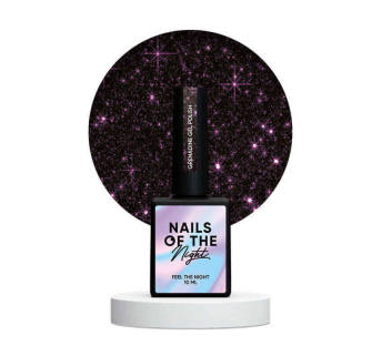 Гель-лак Nails Of The Night Grenadine. бордовый. светоотражающий. 10 мл (4822357600681)