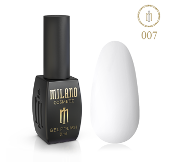 Гель лак MILANO 8 мл № 007 (Крылья ангела)