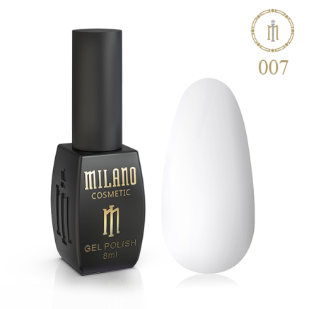Гель лак MILANO 8 мл № 007 (Крылья ангела)