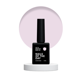 База камуфлирующая Nails Of The Day Cover Base Lets Amsterdam 06 молочно-розовый. 10 мл (4820551696608)