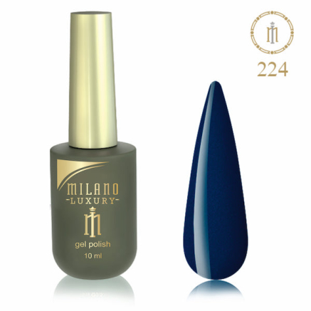 Гель лак MILANO LUXURY 10 мл № 224 (Дымчатые глаза)