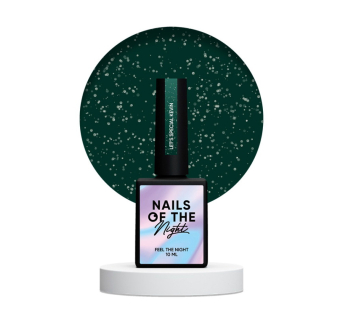 Гель-лак Nails Of The Night Lets Special Kevin темно-зеленый. светоотражающий. 10 мл (4821802869000)