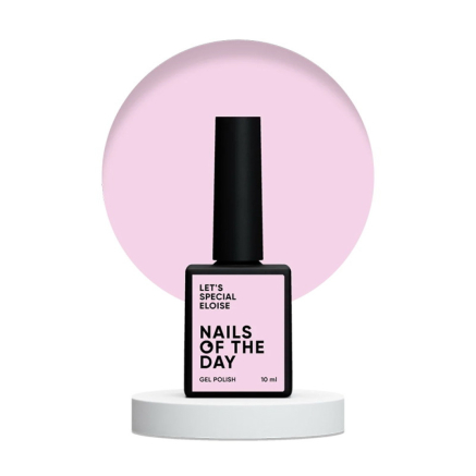 Гель-лак Nails Of The Day Lets Special Bridgerton 273 Eloise холодний рожевий з дрібним шимером 10 мл (4826438000704)