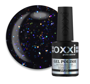 Топ для гель-лака без липкого слоя Oxxi Professional Shiny Top 02 с шиммером. 10 мл (2100994276035)