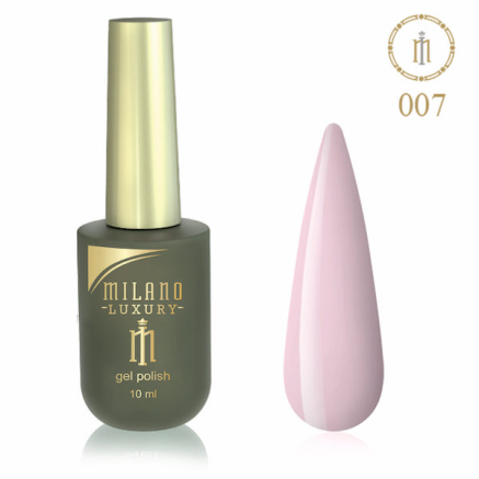Гель лак MILANO LUXURY 10 мл № 007 (Розовая примула)