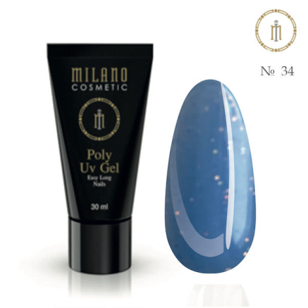 Акрил гель Milano Neon № N-34