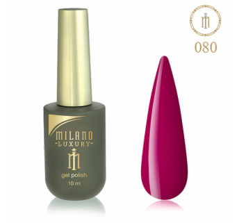 Гель лак MILANO LUXURY 10 мл № 080 (Малиновый щербет)