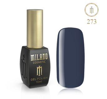 Гель лак MILANO 10ml № 273 (Графитовый серый)