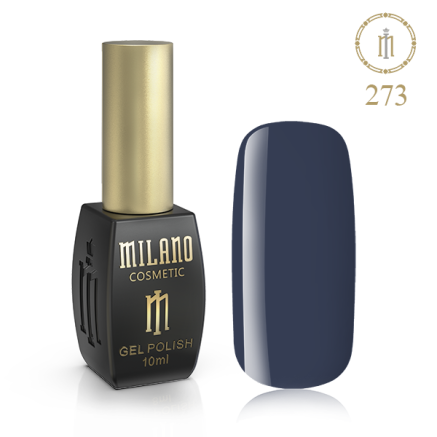 Гель лак MILANO 10ml № 273 (Графитовый серый)