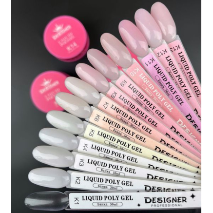 Рідкий полігель (30 мл., в банці) Designer К5 Creamy Vanilla