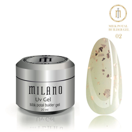 Milk Potal Builder Gel 15 ml № 2