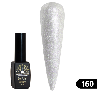 Гель лак BLACK ELITE 160, Global Fashion 8 мл