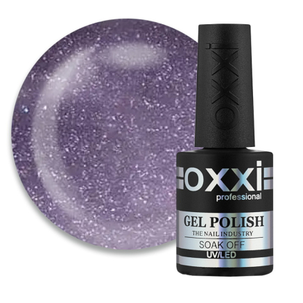 Гель-лак Oxxi Professional Glory 009. фіолетовий з шимерами. 10 мл (2100994233106)