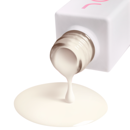 Гель-база PolyLiquid Gel Milky Touch, JOIA Vegan, 8 Мл