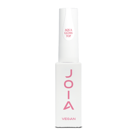 Топ для гель-лаку Aqua Gloss Top No Wipe, глянцевий, JOIA vegan, 8 мл