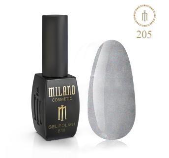 Гель лак MILANO 8 мл № 205 (Северное сияние)