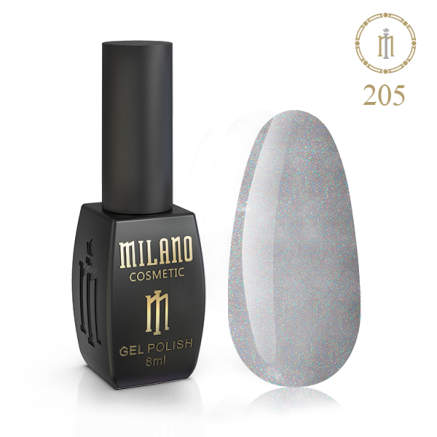 Гель лак MILANO 8 мл № 205 (Северное сияние)
