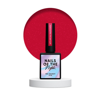 Гель-лак Nails Of The Night Lets Special Red Collection Maleficenta темно-красный светоотражающий. 10 мл (4829173401003)