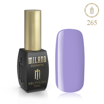 Гель лак MILANO 10ml № 265 (Бузковий)