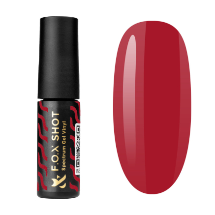 Гель-лак F.O.X Shot Spectrum Gel Vinyl 114 Ariel землянично-розовый. 5 мл (2100994262557)