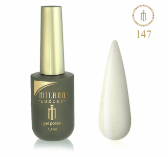Гель лак MILANO LUXURY 10 мл № 147 (Міготливий сніговий)